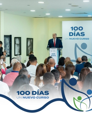 Dr. Luis Ren&eacute; Cana&aacute;n presenta primeros 100 d&iacute;as de avances en ARS SEMMA con RD$1,860 millones pagados por servicios de salud