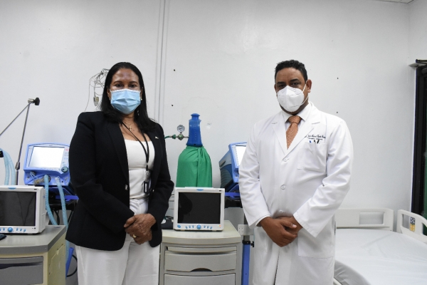 Hospital Docente Semma Santo Domingo habilitó unidad para pacientes con Covid-19